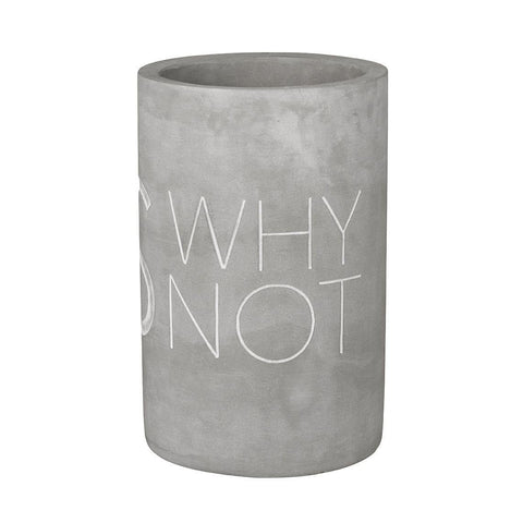 Weinkühler Beton - "Yes why not" - Mirilo Shop