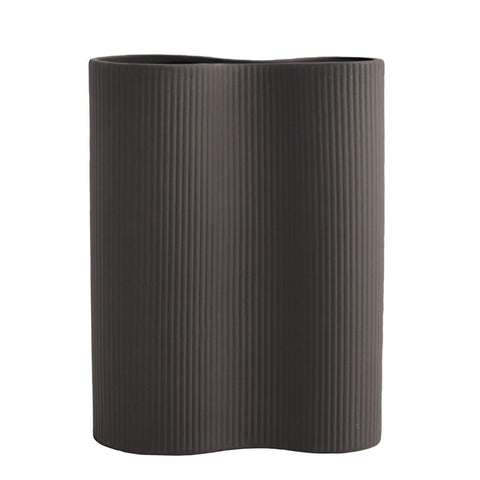 Storefactory Vase "BUNN" dark grey