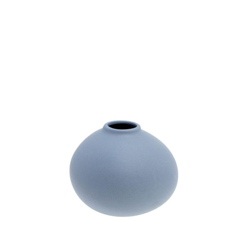 Storefactory Vase "KÄLLA" small blue round