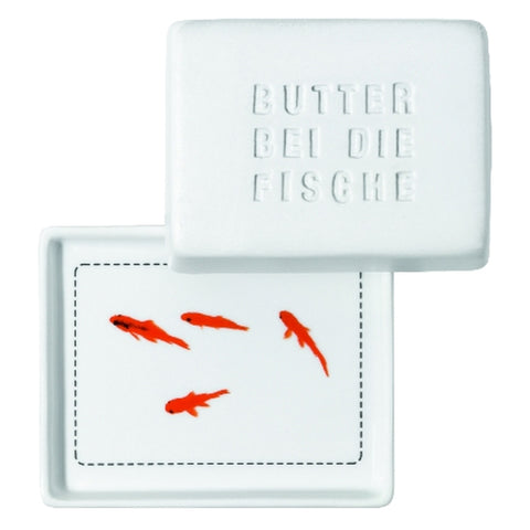 Butterdose "Butter bei die Fische" | klein