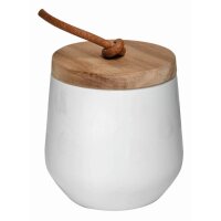 Keramikdose mit Holzdeckel von Räder Design
