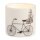 Windlicht mit Fahrrad Motiv von Räder Design beleuchtet