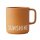 Tasse mit Text Sunshine von Design Letters