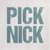 Serviette mit Text Picknick von Räder Design