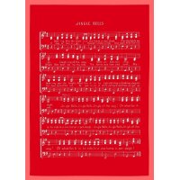 Geschirrtuch mit Musiknoten Jingle Bells von 17;30