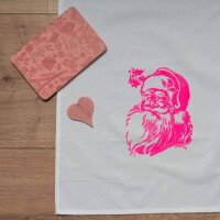 Geschirrtuch mit Weihnachtsmann Motiv von 17;30,...