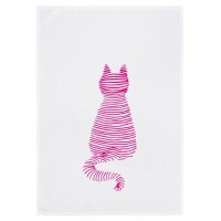 Geschirrtuch mit Motiv einer gestreiften Katze von 17;30