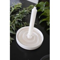 Storefactory Kerzenhalter SUNDHULT – weiß, 16 cm