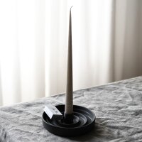 Storefactory Kerzenhalter SUNDHULT – dunkelgrau, 16 cm