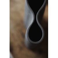 Storefactory Vase Bunn dunkelgrau – Keramik 24 cm