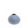 Storefactory Vase Källa klein rund – Blau 9 cm