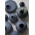 Storefactory Vase Källa groß flach – Blau 18 cm
