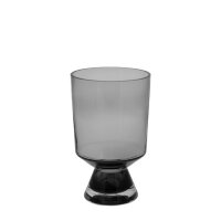 Storefactory Glasvase Hidinge grau – 20,5 cm