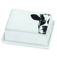 Butterdose geschlossen mit Kuh Motiv von Räder Design