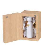 Engel in Holzkästchen von Räder Design