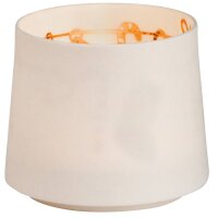 Windlicht mit Mistelzweig Motiv beleuchtet von Räder...