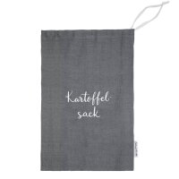 Leinensack mit Text Kartoffelsack von Eulenschnitt