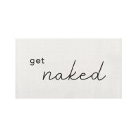 Eulenschnitt Badematte „Get naked“ –...