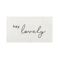 Eulenschnitt Badematte „Hey Lovely“ –...