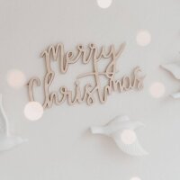 Schriftzug Merry Christmas von Eulenschnitt