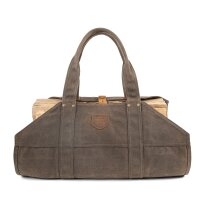braune Tasche für Feuerholz von Alaskan Maker