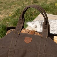 Alaskan Maker Feuerholztasche Log Carrier – braun