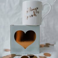 Eulenschnitt Tasse „Lieblingsmensch“ – Porzellan 350 ml
