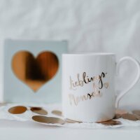 Eulenschnitt Tasse „Lieblingsmensch“ – Porzellan 350 ml