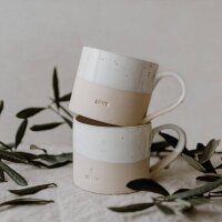 Eulenschnitt Tasse „Love“ – Steingut...