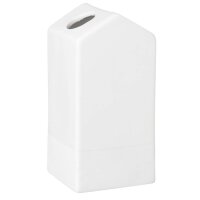 Räder Design Minivasen Häuser 4er-Set – Porzellan weiß