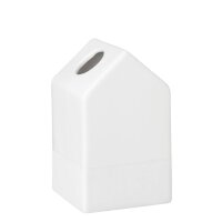 Räder Design Minivasen Häuser 4er-Set – Porzellan weiß
