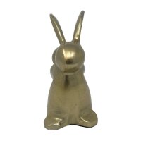 Hase mit Ei auf dem Rücken Frontalansicht