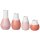 Räder Design Mini Pastellvasen Rottöne 4er-Set – Steinzeug