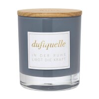 Duftkerze im Glas mit Holzdeckel von Räder Design