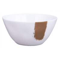 Dipschale mit goldenem Fleck von Räder Design